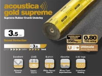 Acoustica Gold Supreme Underlay 10m²