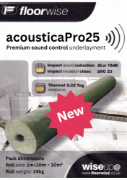 Acoustica Pro 25 underlay 10m²